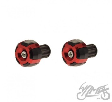 KOŃCÓWKA KIEROWNICY CZERWONA