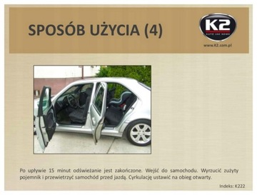 K2 I0R29 KLIMA FRESH ФОГЕНТИЛИЗАТОР ДЛЯ КОНДИЦИОНЕРА ВОЗДУХА K