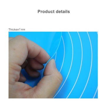 БОЛЬШАЯ СИЛИКОНОВАЯ ДОСКА 50X40см коврик и подложка