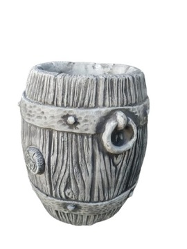 Figura, donica ogrodowa, BETONOWA BECZKA