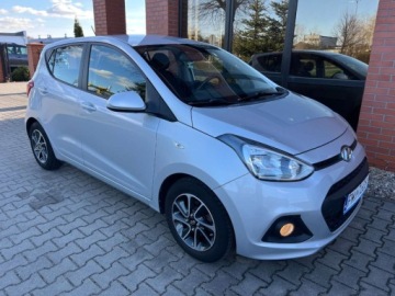 Hyundai i10 II Hatchback 1.0 LPGi 67KM 2015 Hyundai i10 1.0 benzyna 67 KM podgrzewane fotele zarej w PL zamiana, zdjęcie 1