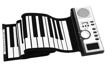 ПОКАТНАЯ РЕЗИНОВАЯ КЛАВИАТУРА ПОРТАТИВНАЯ БЕСПРОВОДНАЯ ОРГАННАЯ КЛАВИАТУРА 61 КНОПКА