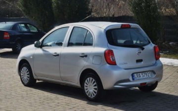 Nissan Micra IV Hatchback 5d Facelifting 1.2 80KM 2016 Nissan Micra GWARANCJA, 2016r, 1.2 Benzyna 80KM, Niski przebieg, Ladnie ut, zdjęcie 3