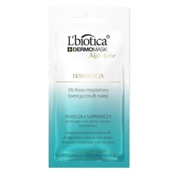 L'BIOTICA DERMOMASK NIGHT ACTIVE EKSFOLIACJA 12 ml