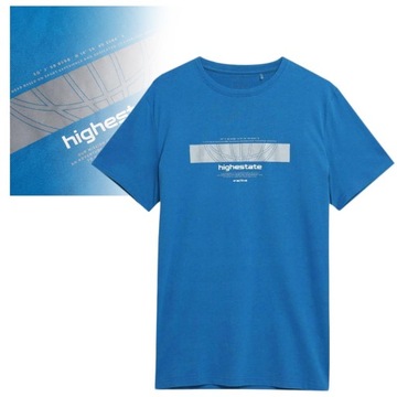 4F T-shirt Koszulka Sportowa z odblaskiem S