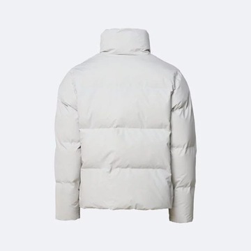 Rains Kurtka Rains Boxy Puffer Jacket 1522 OFF WHI