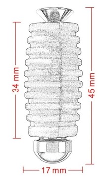 Ремкомплект тормозной ручки Yamaha MT 125.