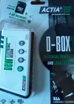 15 x PAPIER|ACTIA D-BOX 2|NOWE TACHO|PROGRAM| 06.07|