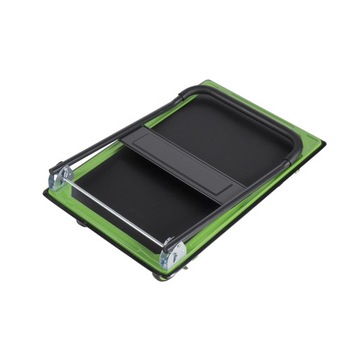 СТАЛЬНАЯ ТЕЛЕЖКА, СКЛАДНАЯ ТРАНСПОРТНАЯ ПЛАТФОРМА С ЗАМКОМ КОЛЕСА, ПОДСТАВКИ НА 300 КГ