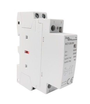Stycznik modułowy 25A 24VDC 2NO 1P