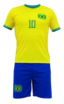 ФУТБОЛЬНАЯ ФОРМА НЕЙМАРА БАРСЕЛОНА, размер 140, БРАЗИЛИЯ