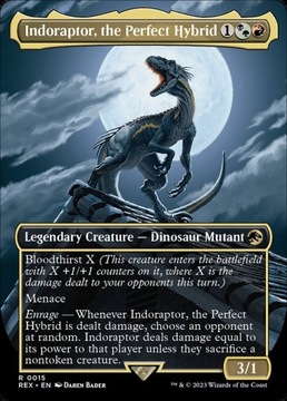 MtG: Indoraptor, the Perfect Hybrid (V.1) (REX)