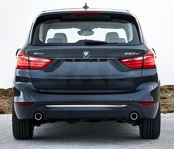 BMW 2 F46 GRANÁT TOURER 2014+ LIŠTA CHRÓM NA KRYT