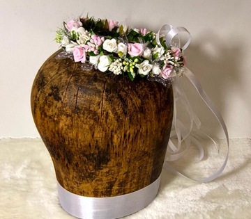 wianek komunijny na kok,wianki komunijne,na koczek