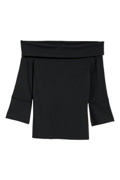H&M Top z odkrytymi ramionami rozm.38,M