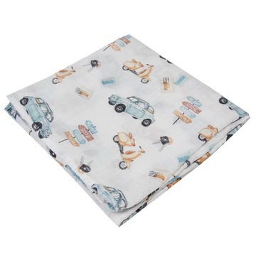 Подгузник ECO BAMBOO 120х120, муслиновый чехол