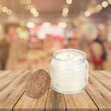 Szklane Butelki Mini Świeczki Malutkie Słoiczki