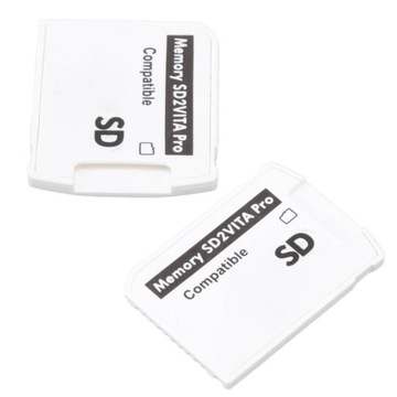 АДАПТЕР ДЛЯ КАРТЫ ПАМЯТИ MICRO SD ДЛЯ PS VITA MICRO STORAGE 1000 2000 БЕЛЫЙ