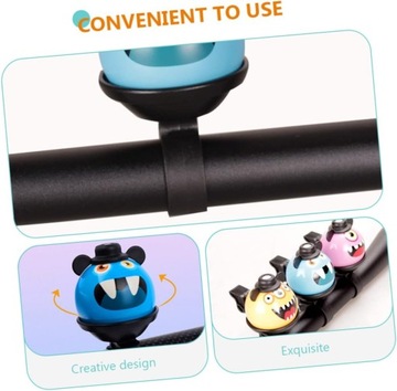 4 шт. Аксессуары для велосипедных звонков для детей