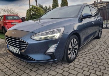 Ford Focus IV Kombi 1.0 EcoBoost 125KM 2019 Ford Focus Ful LED Zadbane Pierwszy wlasciciel Serwis ASO Niski przebieg P, zdjęcie 4