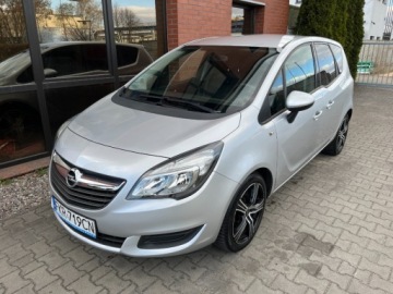 Opel Meriva II Mikrovan Facelifting 1.6 CDTI Ecotec 110KM 2014 Opel Meriva 1.6 diesel 110 KM zarej w PL NISKI PRZEBIEG zadbany zamia
