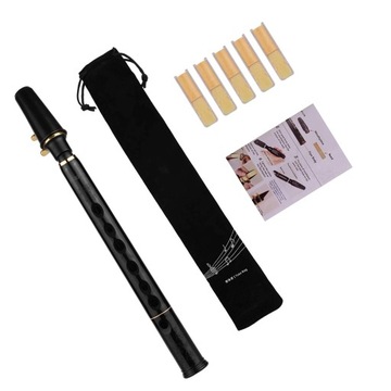 Карманное мини-устройство для занятий саксофоном с тростью Mini Sax Woodwind Instrument