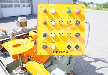 ФРЕЗЕРНЫЙ СТАНОК ШИПОПИЛЬНЫЙ СТАНОК ОКОНОПИЛЬНЫЙ СТАНОК АВТОМАТИЧЕСКИЙ POSÓW OKOMA SF3 SFA