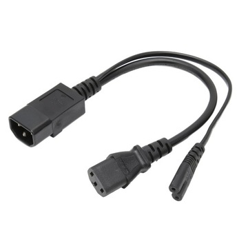 Кабель IEC320 C14 «папа» — «мама» C13 C7