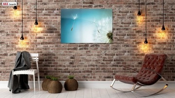 Магнитная стеклянная доска Одуванчик 60х40см