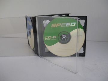 Pudełka na płyty CD x 5 standard czarne 10 sztuk
