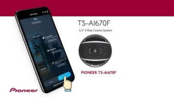 PIONEER TS-A1670F ТРЕХПОЛОСНЫЕ КОЛОНКИ 16,5 СМ, 320 ВТ