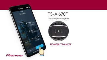 3-ПОЛОСНЫЕ КОЛОНКИ PIONEER TS-A1670F 165 ММ, МОЩНОСТЬ 320 Вт