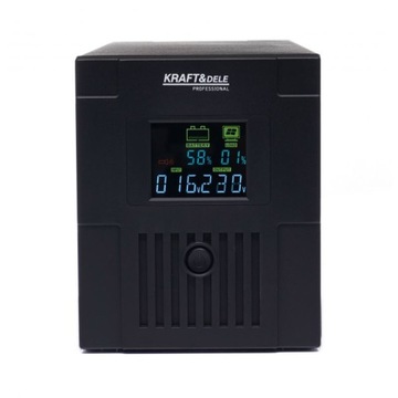 ZASILANIE UPS AWARYJNE 1200W LCD PIECA POMPY2000VA