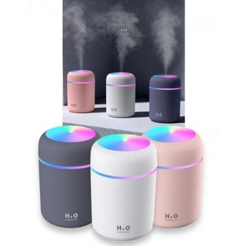 Увлажнитель воздуха, ультразвуковой диффузор, ароматерапия, светодиодная лампа USB