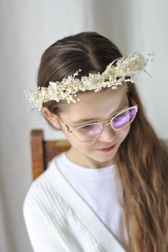 Венок для причастия № 1 НАТУРАЛЬНЫЕ СУШЕННЫЕ РАСТЕНИЯ.