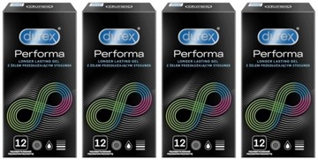 PREZERWATYWY DUREX PERFORMA 48 SZTUK OPÓŹNIAJĄCE