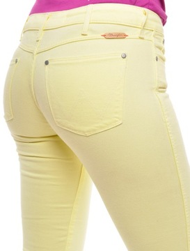 WRANGLER spodnie LOW slim jeans MOLLY W25 L30