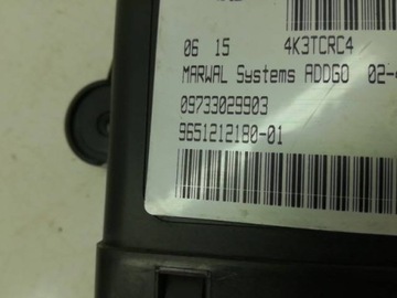 MODUL PUMPY 965121218001 CITROEN C8 I 2.0 D