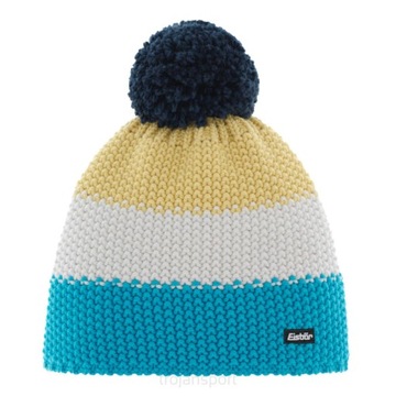 CZAPKA EISBAR STAR POMPON AZURE BANANA 403125 514