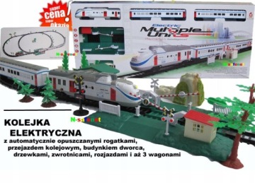 KOLEJKA ELEKTRYCZNA SPEED automat rogatki STACJA