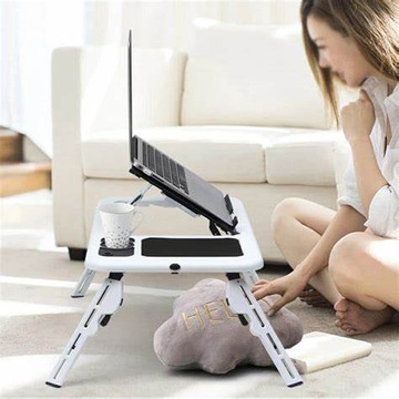 ОХЛАЖДАЮЩИЙ СТОЛ ДЛЯ НОУТБУКА E-TABLE, СКЛАДНОЙ