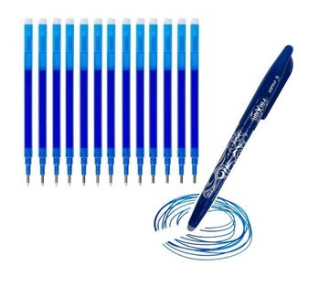 DŁUGOPIS PILOT FRIXION + 15 WKŁADÓW