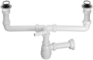 MCALPINE SYFON ZLEWOZMYWAKOWY BUTELK. 1 1/2''X50MM