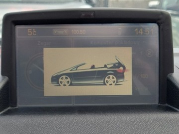 Peugeot 307 II Cabrio 2.0 HDi 16V FAP 136KM 2006 Peugeot 307 CC Skóra, Nawigacja, Komputer, zdjęcie 28
