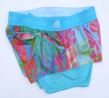 Spodenki z getrami ADIDAS by Stella McCartney szorty - L