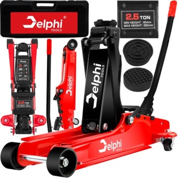 Hever Do Auta Žába Hydraulický Zvedák Nízkoprofilový 2,5T Gumový