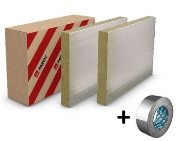 Płyta kominkowa PAROC 25mm 7,2 m2 z taśmą Advance