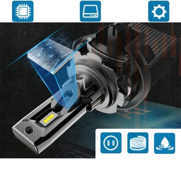 Светодиодные лампы H7 белые 6500K 1–1 12 В CANBUS 2x POWERFUL CSP XENO PURE BULB