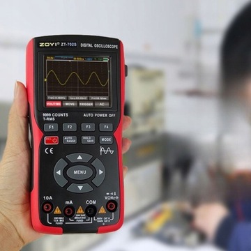 ZOYI ZT-702S Цифровой мультиметр 2 в 1