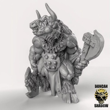 Minotaurs with Two Hand Weapons